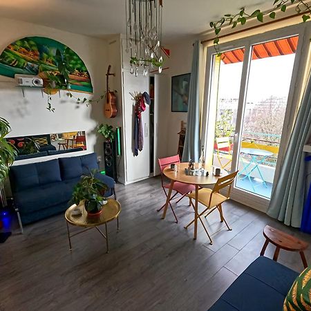 Canopee, Paisible, Chaleureux, Lumineux, Balcon Parijs Buitenkant foto