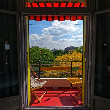 Canopee, Paisible, Chaleureux, Lumineux, Balcon Parijs Buitenkant foto