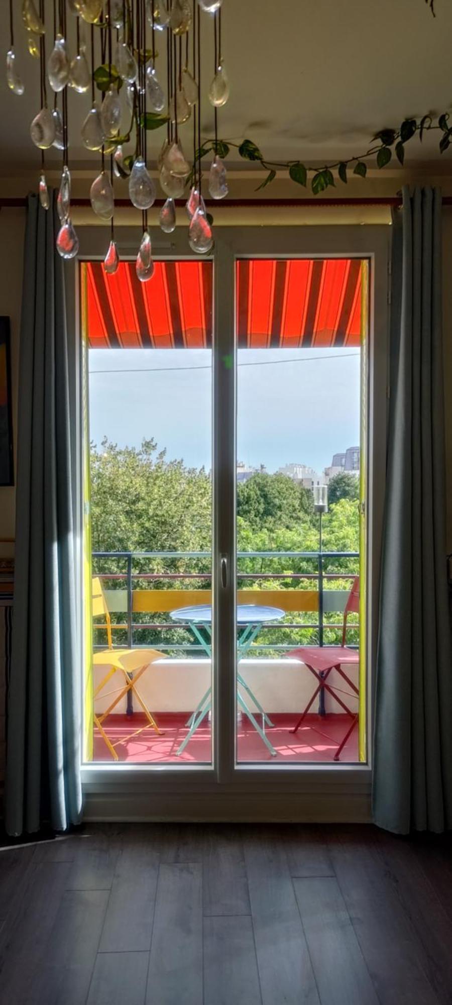 Canopee, Paisible, Chaleureux, Lumineux, Balcon Parijs Buitenkant foto